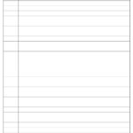 Berlage Lyceum - Proefwerkpapier A4 - Lijn