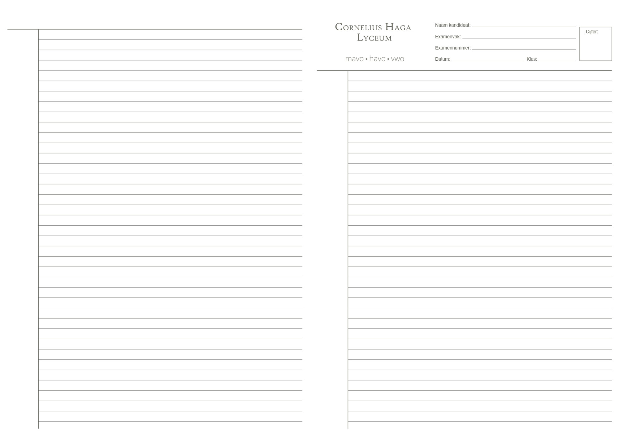 CorneliusHagaLyceum-A3lijn-EX