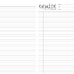 Denise - Examenpapier A3 - Lijn