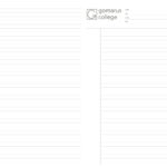 GSG – Gomarus College – Proefwerkpapier A3 - lijn