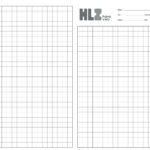 Hervormd Lyceum Zuid - Examenpapier A3 - Ruit 10mm