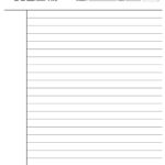 Hervormd Lyceum Zuid - Proefwerkpapier A5 - Lijn