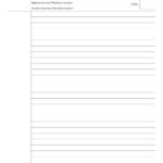 NHL Stenden - Toetspapier A4 - Lijn